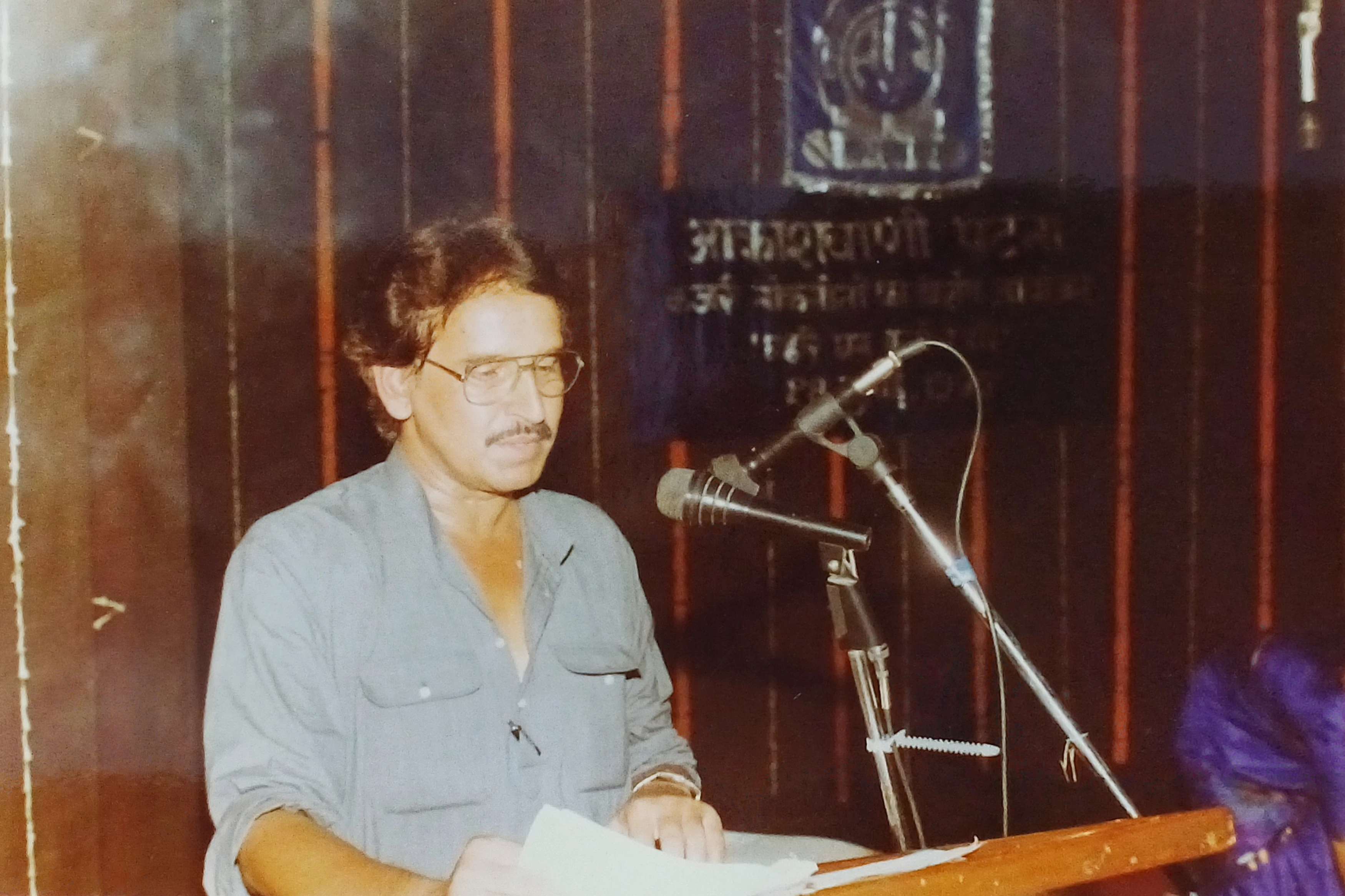 Suman Kumar at Akashvani Patna